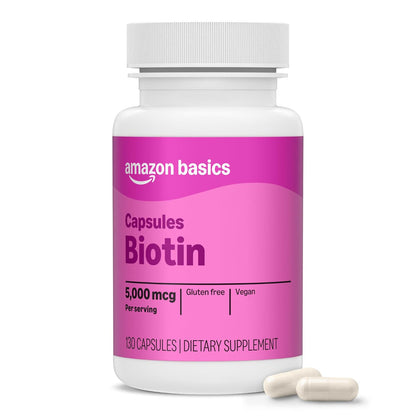 Biotin 5000 mcg supplement four month supply