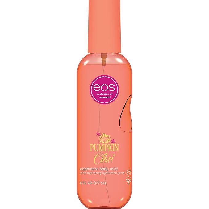 eos Pumpkin Chai Fine Fragrance Body Mist bottle