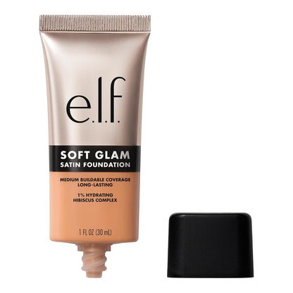 e.l.f. medium coverage satin foundation bottle