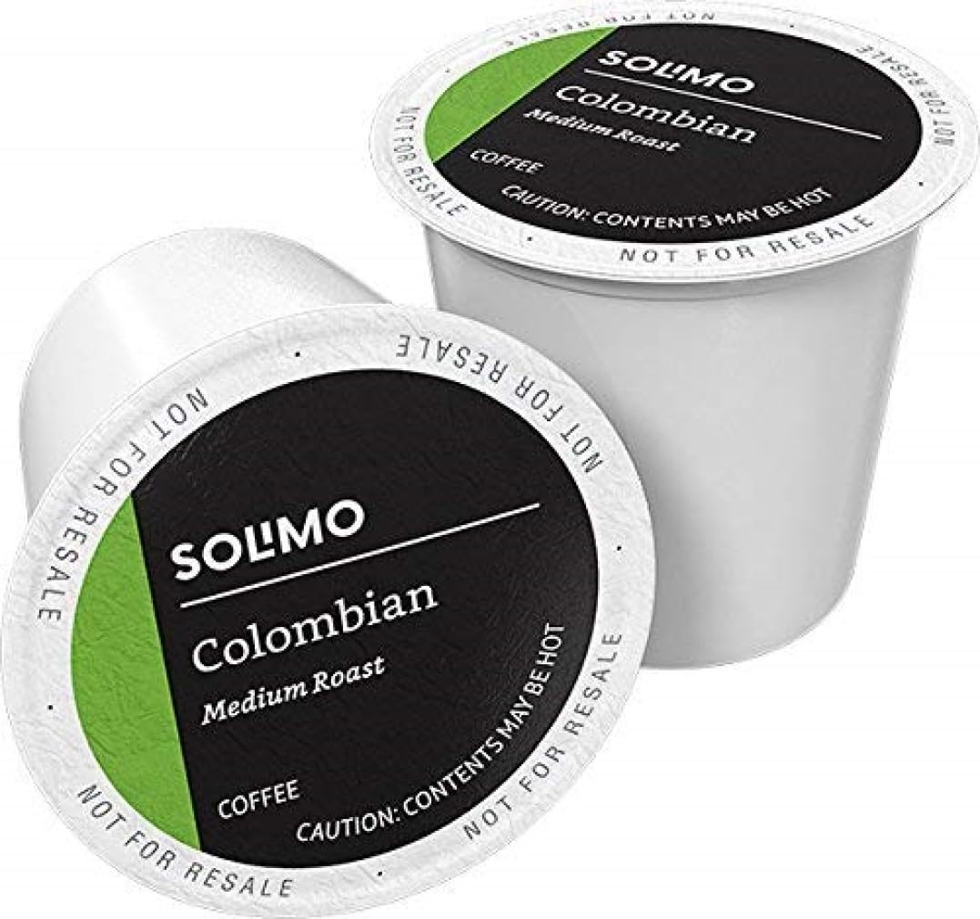 Solimo 100% Arabica Colombian K-Cup compatible pods