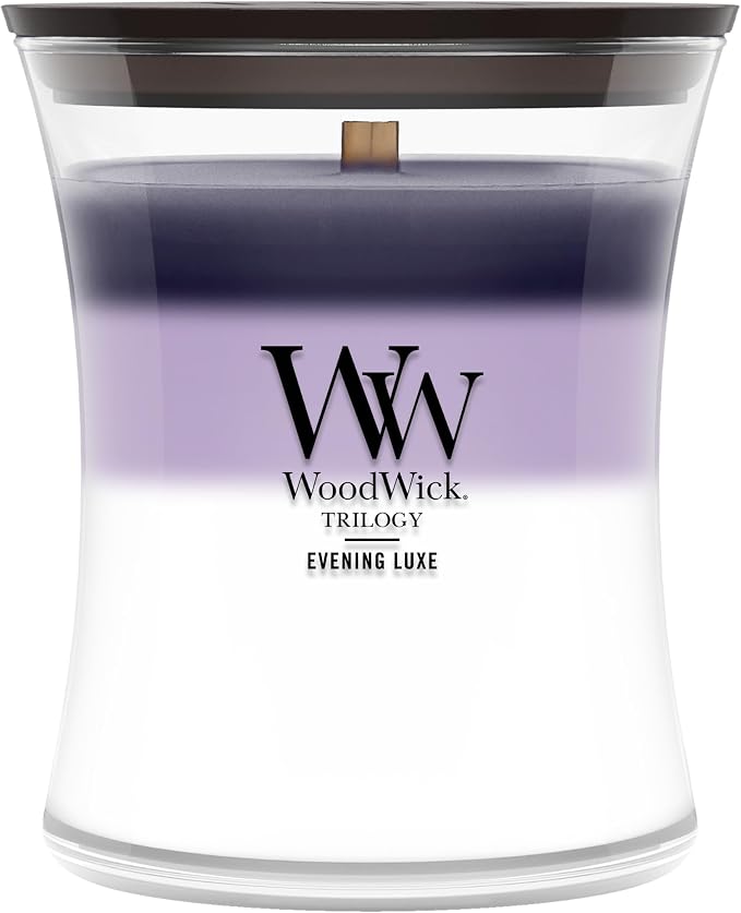 WoodWick Evening Luxe tri-scented candle 9.7oz