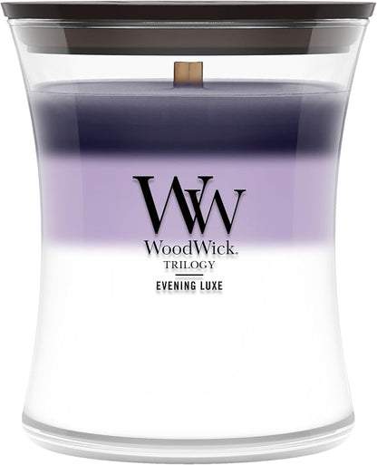 WoodWick Evening Luxe tri-scented candle 9.7oz