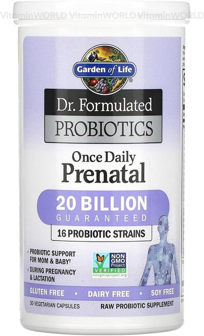 Dr Formulated prenatal probiotics for daily wellness routine