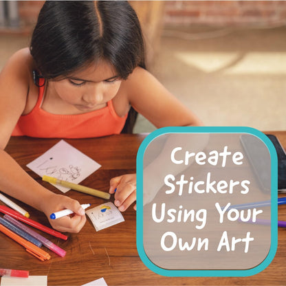 Kids creative sticker maker for crafts