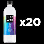 LIFEWTR purified still water in recycled plastic bottles