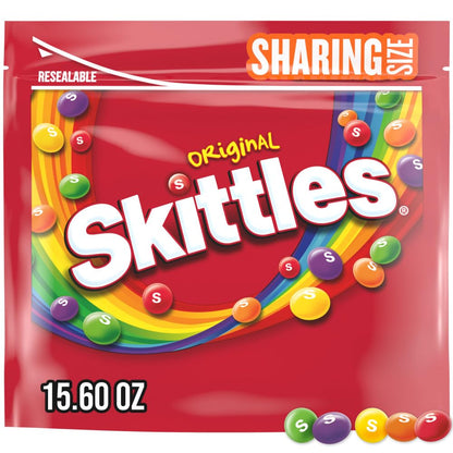 Sharing size SKITTLES fruit candy bag