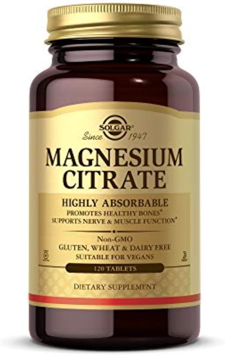 Solgar Magnesium Citrate Non-GMO supplement
