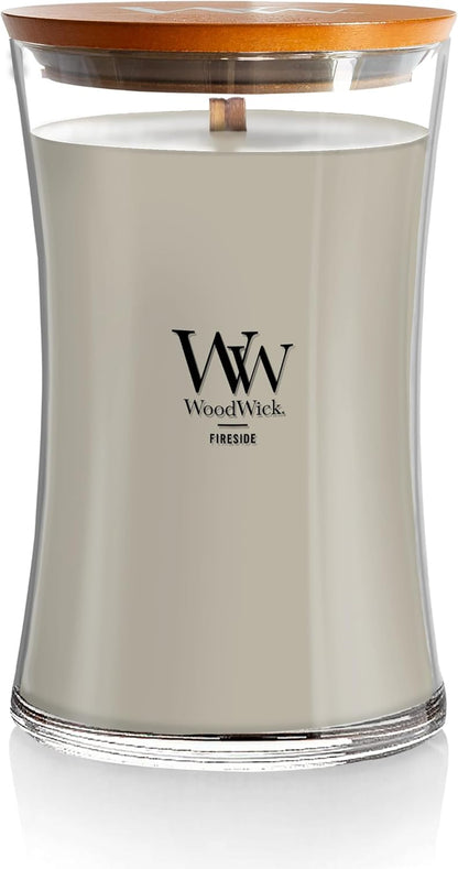 WoodWick crackling wick Fireside candle