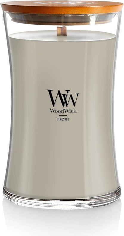 WoodWick Fireside scented candle 21.5oz jar