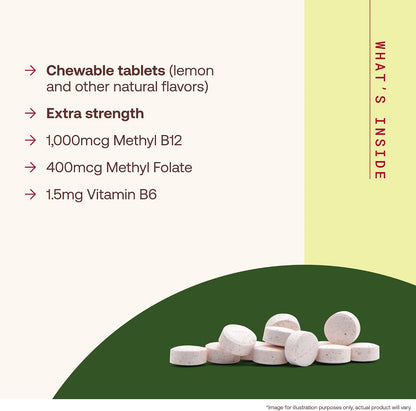 Jarrow vegan B12 folate dietary supplement