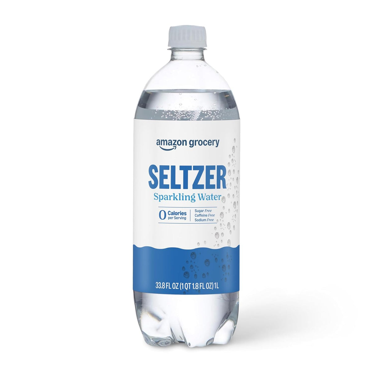 Amazon Grocery carbonated water bottle