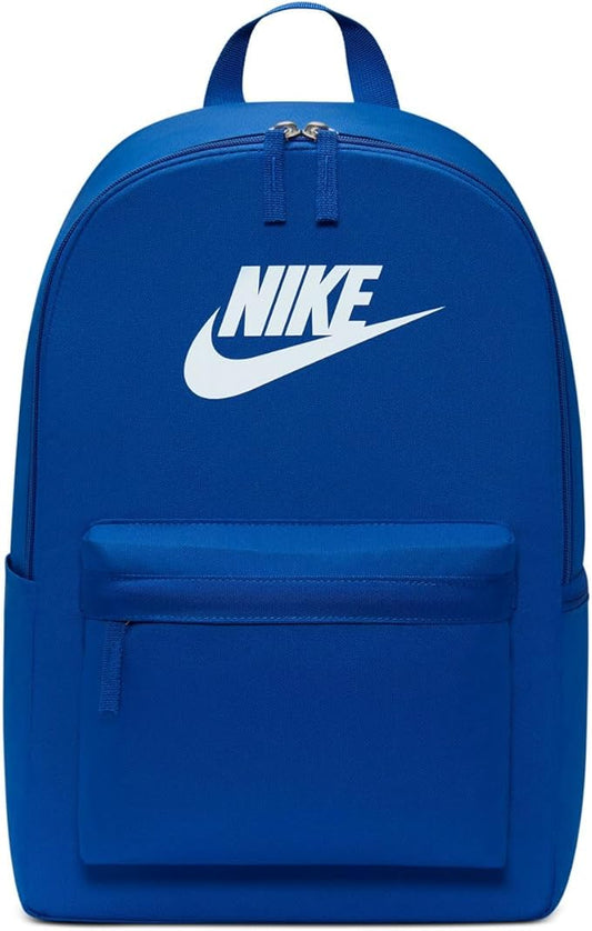 Nike Heritage Backpack in Game Royal front view