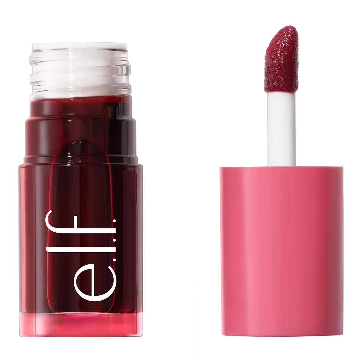 e.l.f. lip and cheek tint in red shade