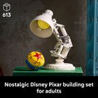 Disney Pixar Luxo Jr. LEGO set for adult builders