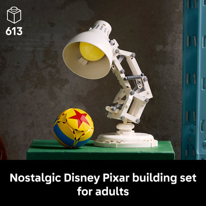 Disney Pixar Luxo Jr. LEGO set for adult builders