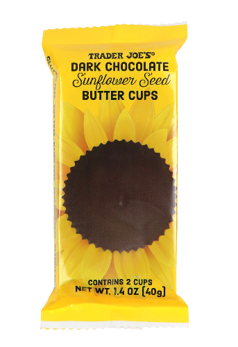 Trader Joe's dark chocolate sunflower seed butter cups