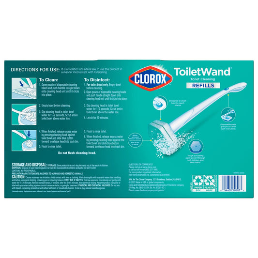 Clorox ToiletWand kit with wand and 36 disposable refills