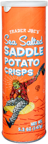 Trader Joe's Sea Salted Saddle Potato Crisps
