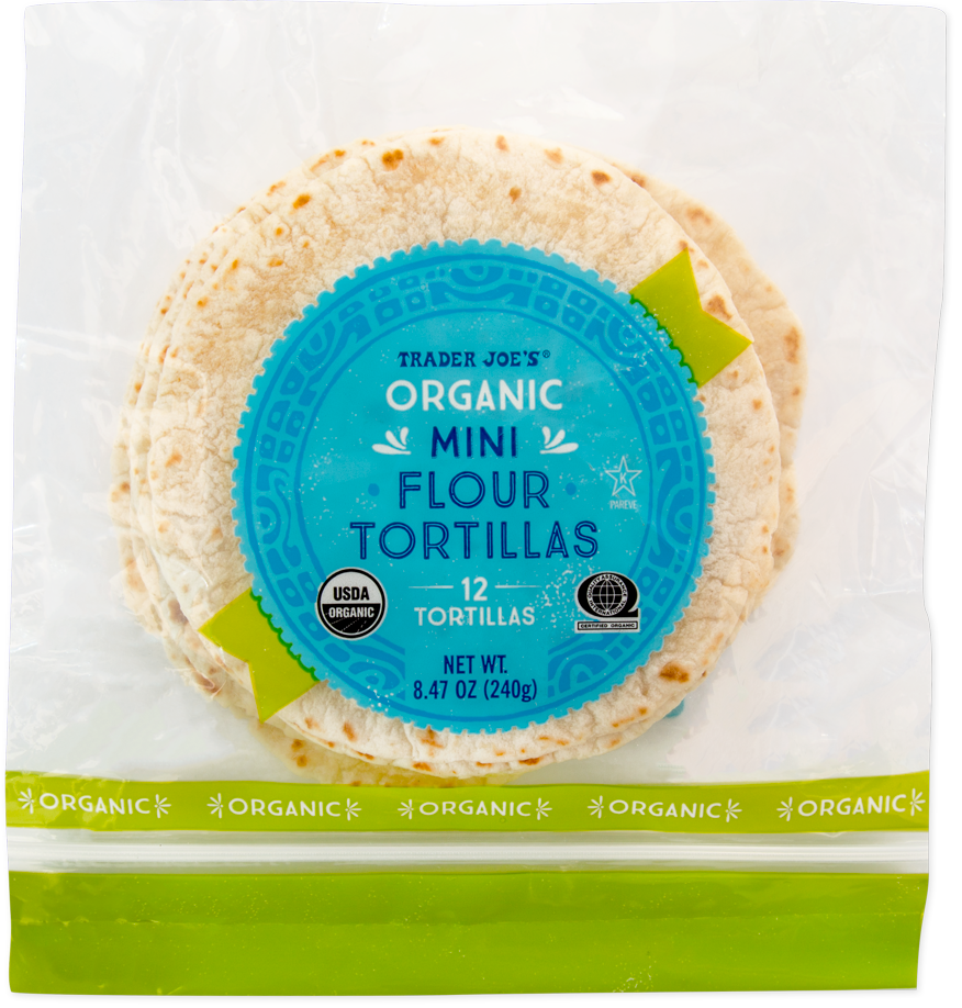 Trader Joe's organic mini flour tortillas