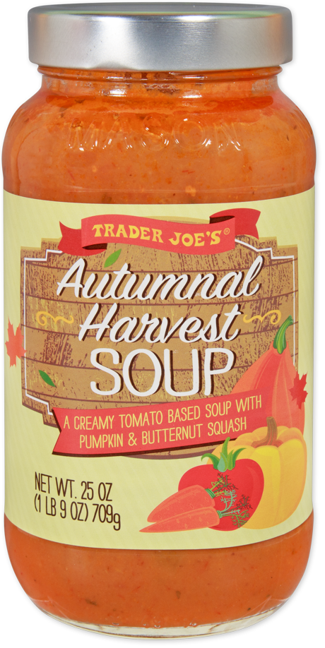 Trader Joe's Autumnal Harvest Soup seasonal pantry item