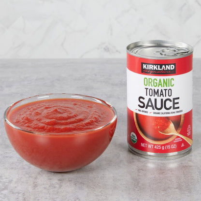 USDA certified organic tomato sauce by Kirkland Signature