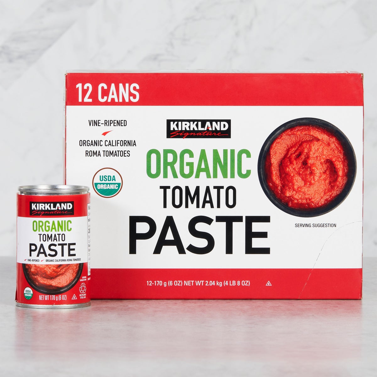 6 oz cans of Kirkland Signature tomato paste