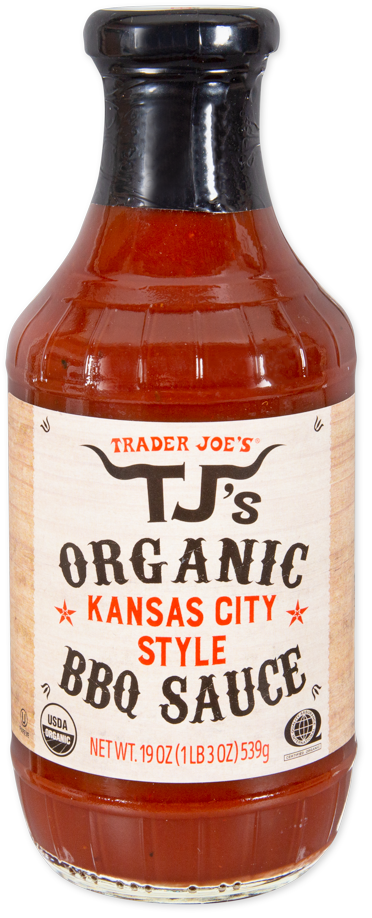 Trader Joe's Organic Kansas City Style BBQ Sauce bottle