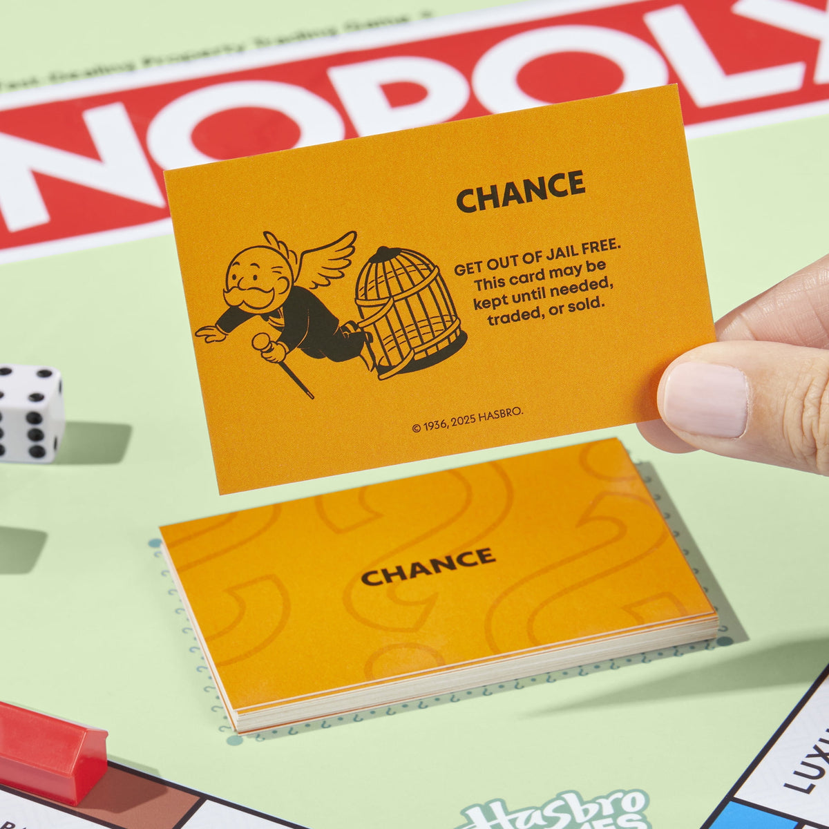 Monopoly board game for family game night