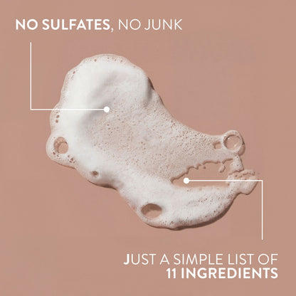 Native shampoo with plant oil-based cleansers