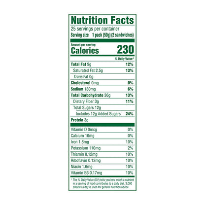 BelVita whole grain breakfast biscuit snack