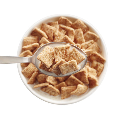 Cinnamon Toast Crunch whole grain cereal with real cinnamon