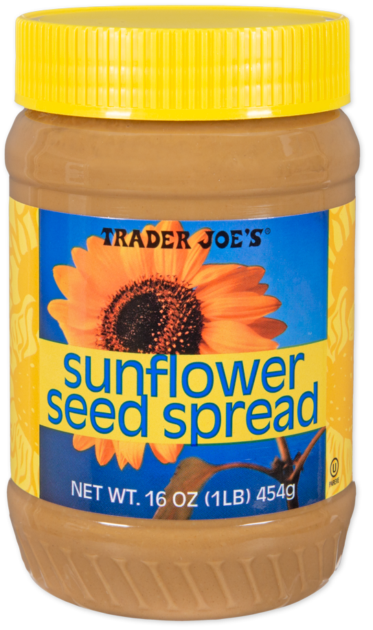 Trader Joe's sunflower seed spread jar