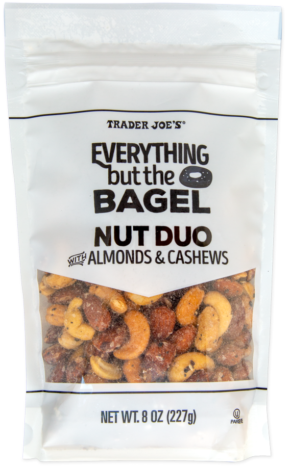 Trader Joe's Everything But the Bagel Nut Duo snack