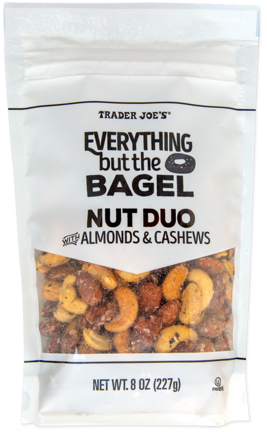 Trader Joe's Everything But the Bagel Nut Duo snack