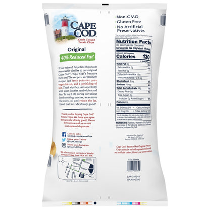 Cape Cod chips large family size snack bag