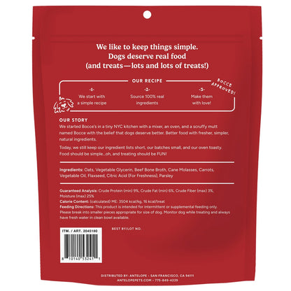 Bocce's Bakery beef bone broth dog treats in value pack
