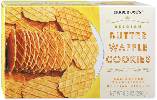 Trader Joe's Belgian Butter Waffle Cookies