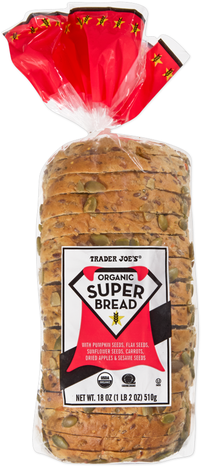 Trader Joe's Organic Super Bread loaf