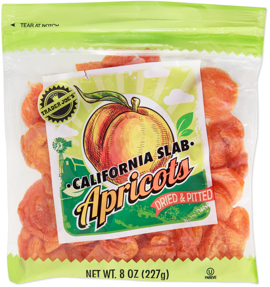 Trader Joe's California slab apricots
