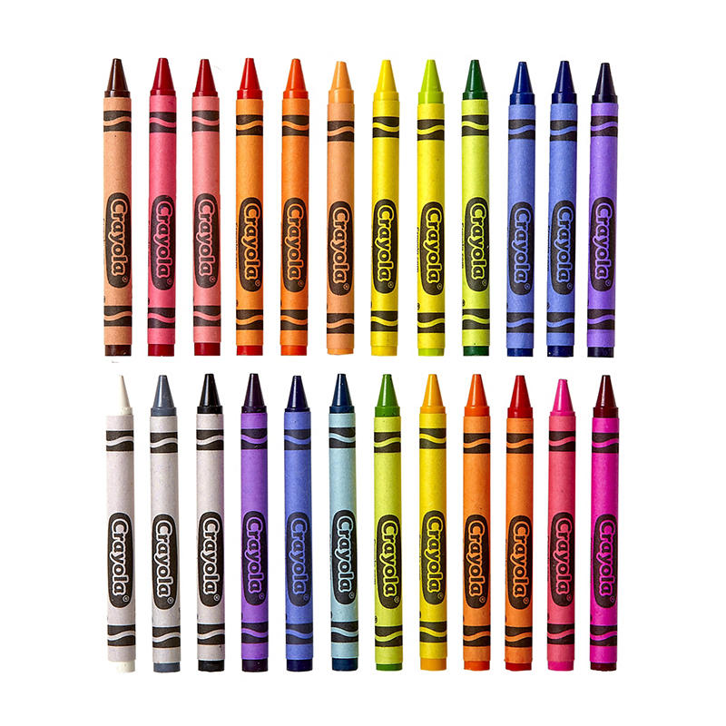 Colorful Crayola crayon set for kids