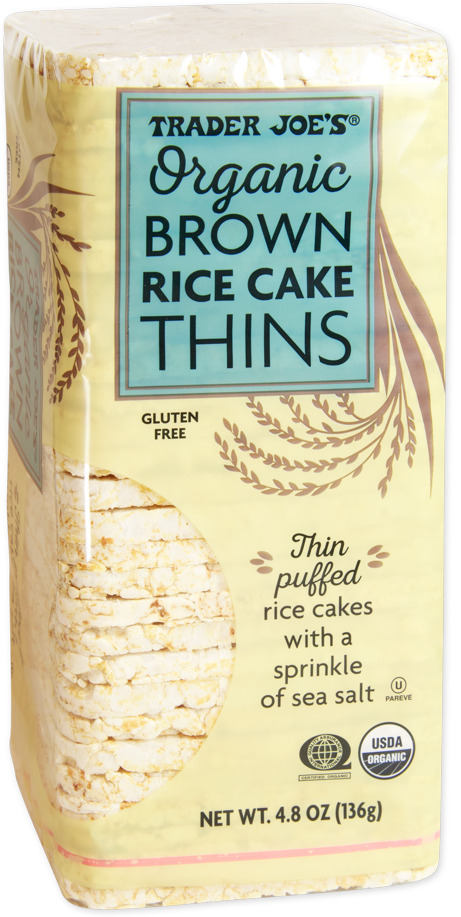 Trader Joe's Organic Brown Rice Cake Thins