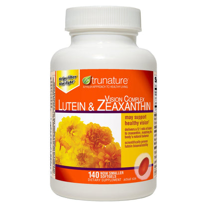 trunature Vision Complex Lutein and Zeaxanthin 140 softgels