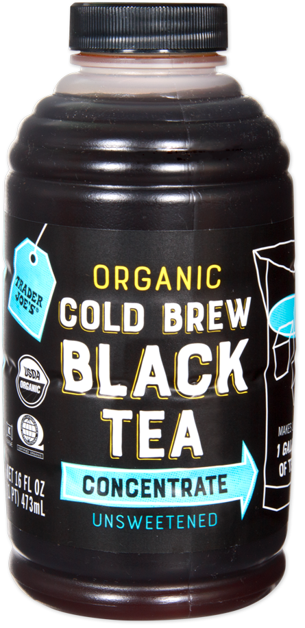 Trader Joe's organic cold brew black tea concentrate