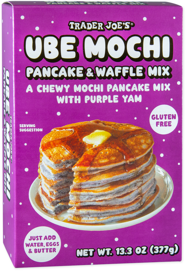 Trader Joe's Ube Mochi Pancake and Waffle Mix