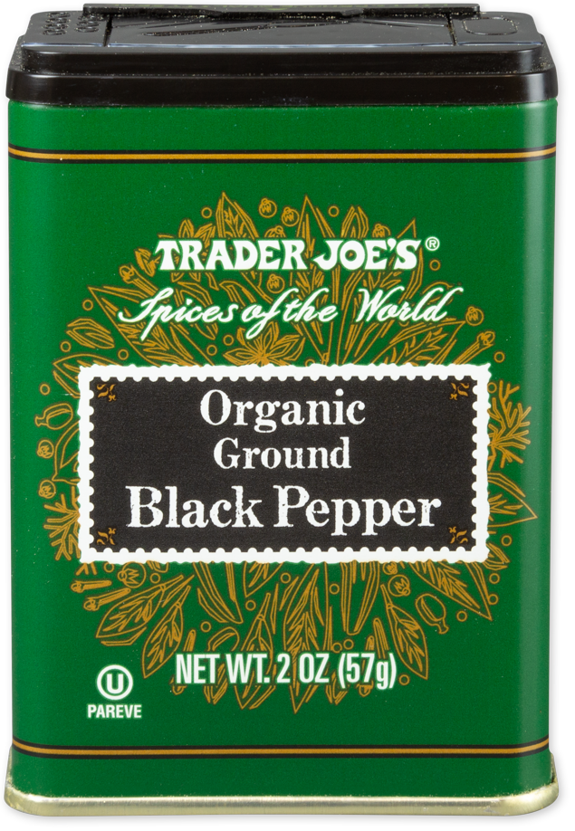 Trader Joe's organic ground black pepper