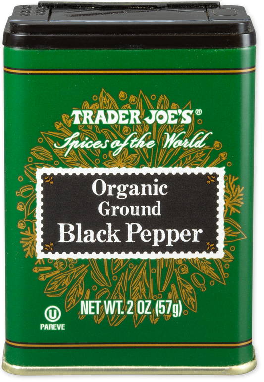 Trader Joe's organic ground black pepper