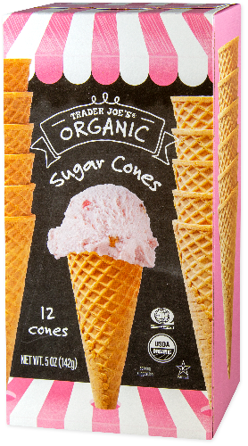 Trader Joe's Organic Sugar Cones