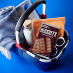 Hershey's giant chocolate bar for campfire s'mores