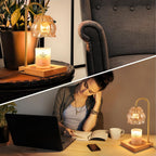 Nordic Hygge dimmable candle warmer with timer