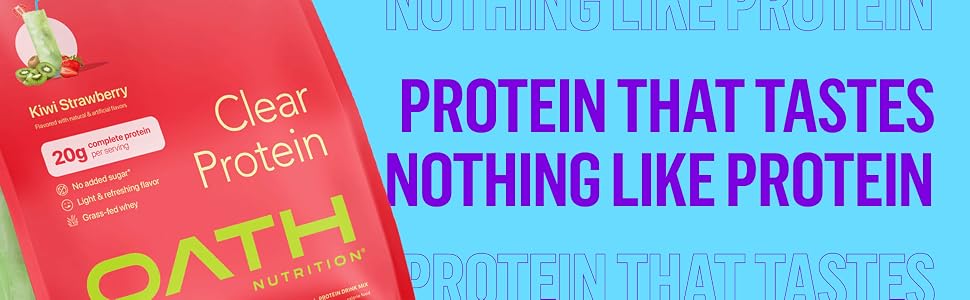 No added sugar whey isolate protein powder